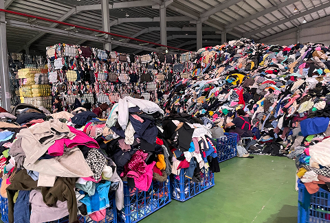 Taiwan used clothing 