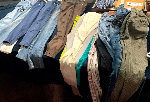 Taiwan used clothing 