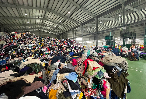 Taiwan used clothing 